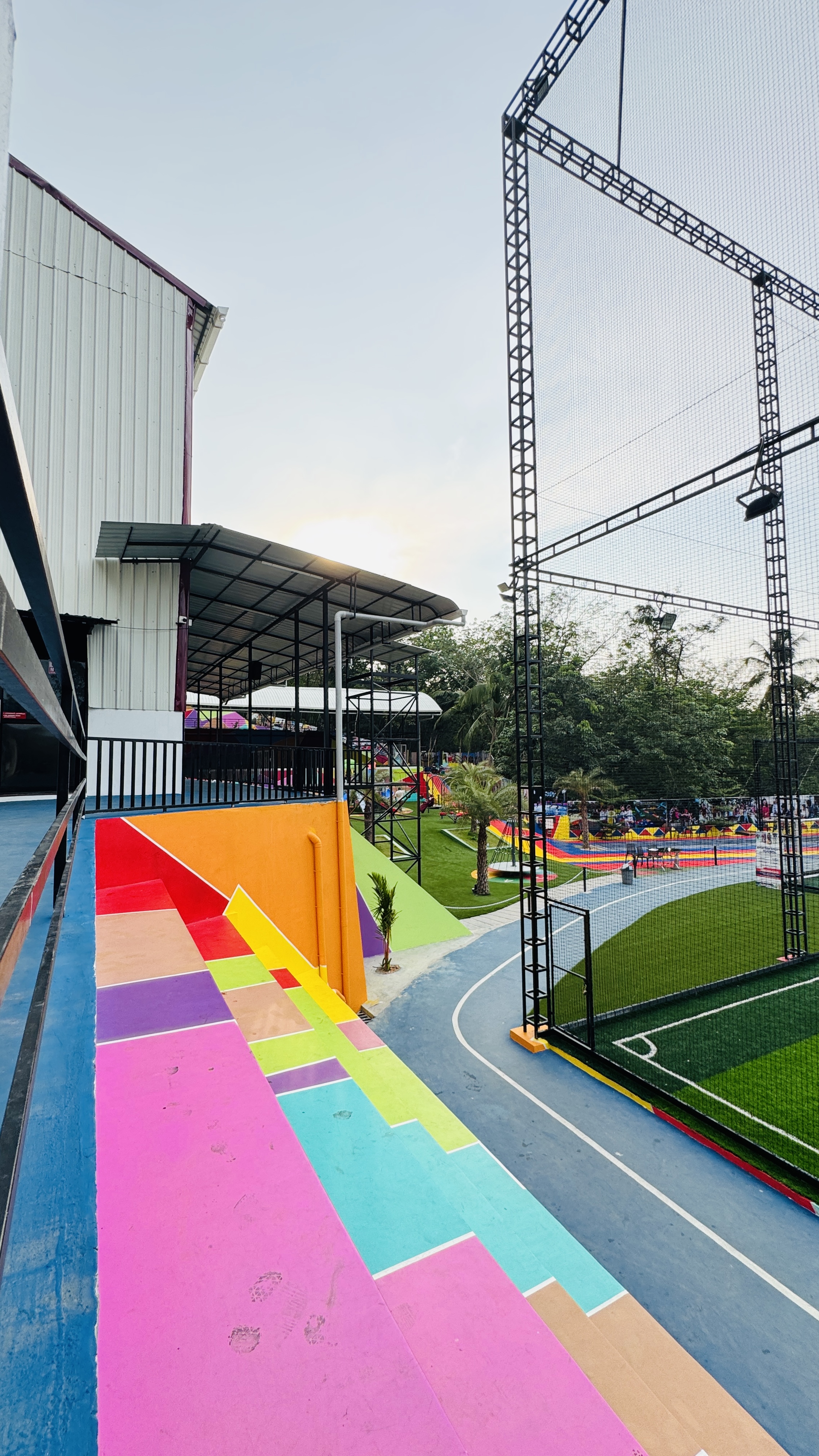 Relaxed park experience